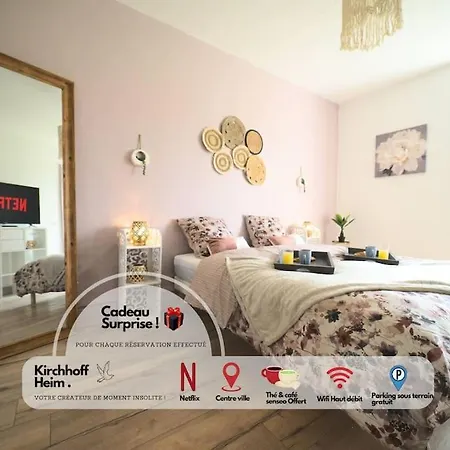 Pacat Insolite Jacuzzi Parkingfree Centre A 5min Mulhouse